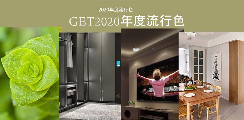 2020年秋冬流行色，板材花色你看好哪款？