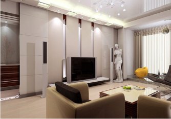 石膏板做電視墻怎么做,石膏板電視墻簡單造型(效果圖) 石膏板做電視墻怎么做,石膏板電視墻簡單造型(效果圖)